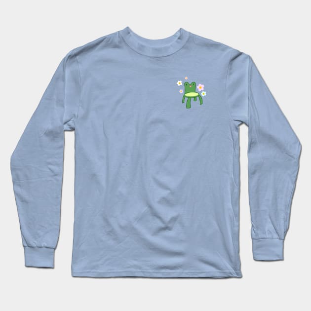 Froggy Chair Long Sleeve T-Shirt by SteampunkSeahorse